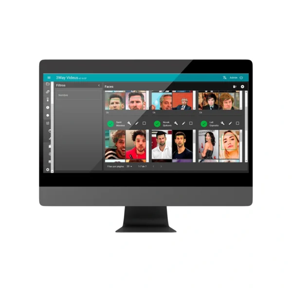 VIDITEC - Audio y video - Reconocimiento facial