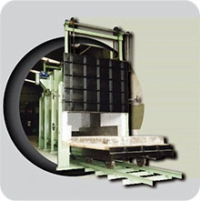 CALTEC SRL -  Horno de tratamiento térmico - Hornos de solera móvil para tratamiento térmicos de metales