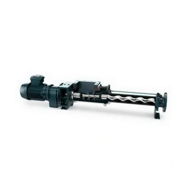 KEIPS - Bomba de tornillo excéntrico con tolva NEMO® BOBS en diseño modular con accionamiento embridado