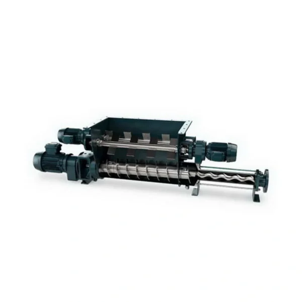 KEIPS - Bomba de tornillo excéntrico con tolva NEMO® BP con tornillo de alimentación y rompedor de obstrucciones, en diseño modular con accionamiento embridado