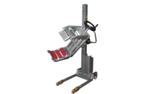 SYNERGY AUTOMATIZACION - Plataformas y carros de transporte - Carro porta bobinas y tambores por exterior