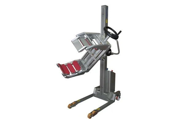 SYNERGY AUTOMATIZACION - Plataformas y carros de transporte - Carro porta bobinas y tambores por exterior
