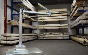SYNERGY AUTOMATIZACION - Sistemas de transporte superior - Brazo articulado: MECHCRANE MOBIARM