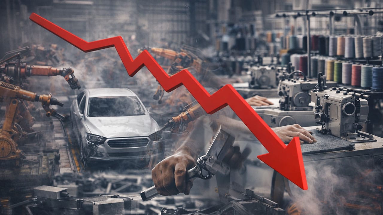 Industria en caída: señales de alarma para el ecosistema productivo argentino