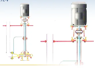 Bomba centrífuga vertical Estandard serie RTL-V