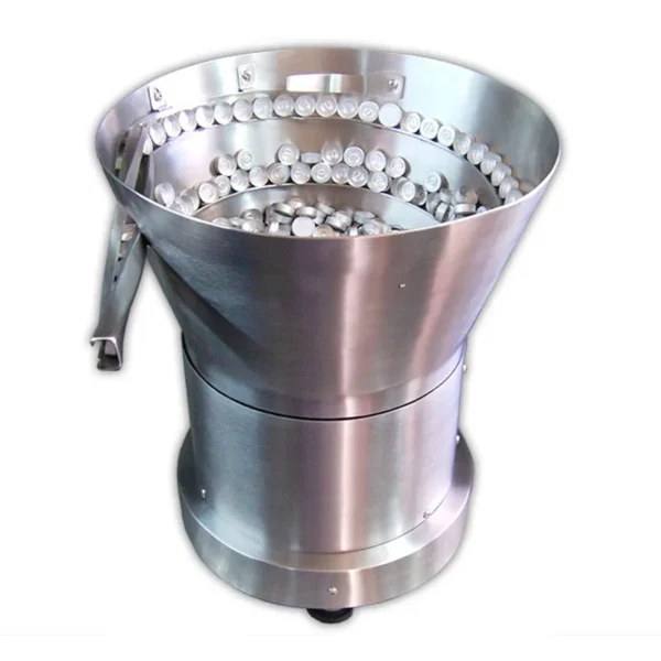 Alimentador Cónico de Inoxidable para Precintos Boca 20
