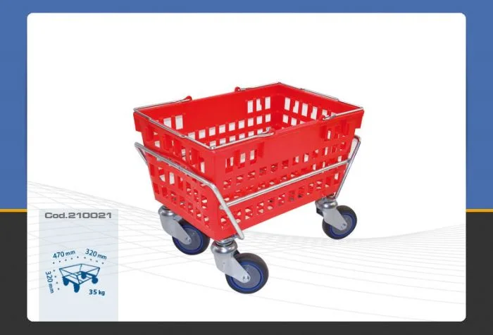 Carro para canasta de compras