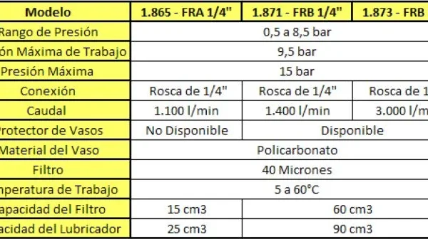 Filtro Regulador A/B-DMC