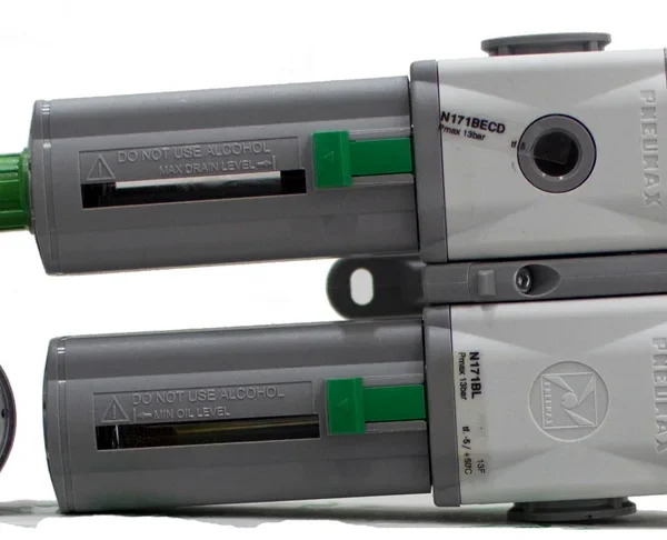 Filtro Regulador y Lubricador (FRL) PNEUMAX. Serie 1700