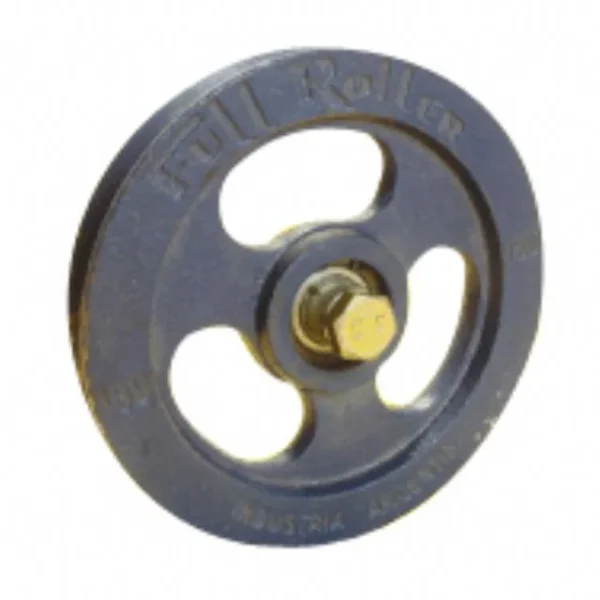 Rueda de hierro para portón