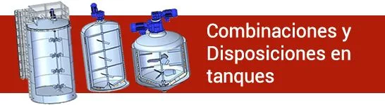 Agitadores de ingreso superior Línea TM