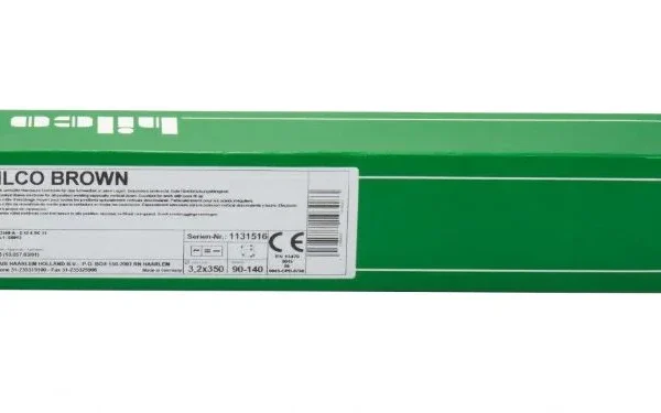 Electrodo de Enfriamiento Rápido para Aceros No Aleados Hilco Brown