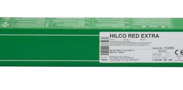 Electrodo Universal Para Aceros No Aleados Hilco Red Extra