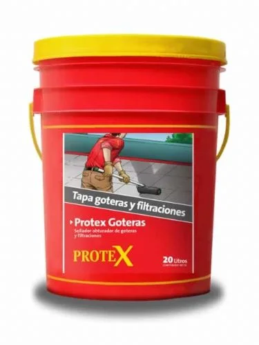 Protex Goteras - Sellador Obturador De Goteras Y Filtraciones
