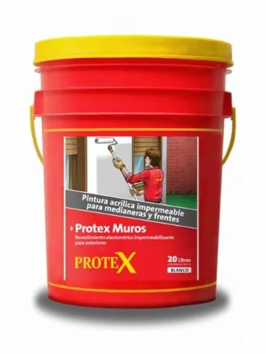 Protex Muros - Revestimiento Elastomérico Impermeabilizante