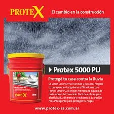 Protex Techos 5000 Pu - Membrana Líquida Impermeabilizante