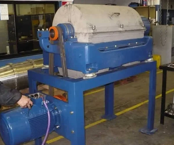 Separadora centrífuga horizontal